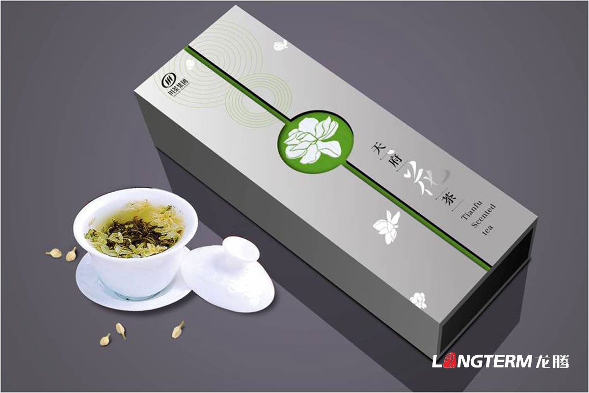 川茶集团礼盒包装设计|集团公司茶叶礼物盒包装形象设计策划